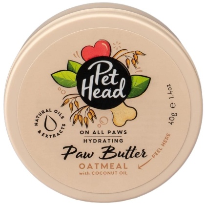 Pet Head Hydrating Paw Butter for Dogs Oatmeal with Coconut Oil - 1.4 oz