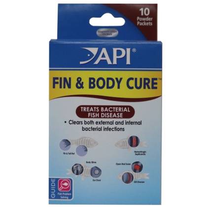 API Fin & Body Cure - 10 Powder Packets