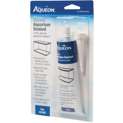 Aqueon Silicone Aquarium Sealant - Clear - 3 oz