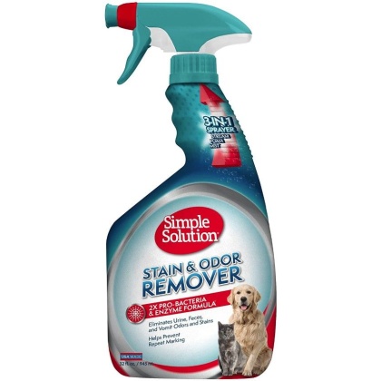 Simple Solution Stain & Odor Remover - 32 oz Spray Bottle