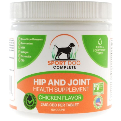 Complete Pet Sport Dog Complete Hip and Joint Health Supplement - 60 count
