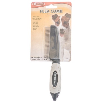 Evolution Flea Comb - For All Coats - (7.5\