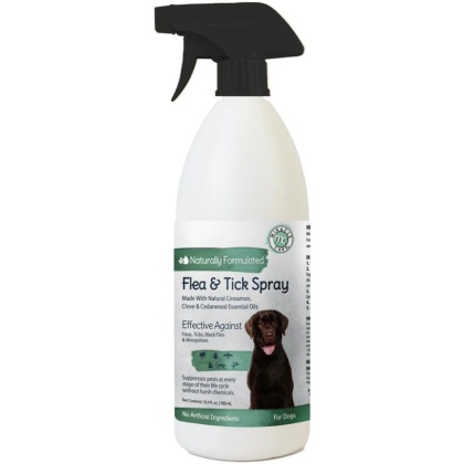 Miracle Care Natural Flea & Tick Spray for Dogs - 16.9 oz