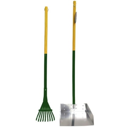 Four Paws Wee-Wee Pan and Rake Set Large - 1 count