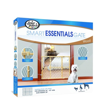 Four Paws Smart Essentials Wood Gate - 26\