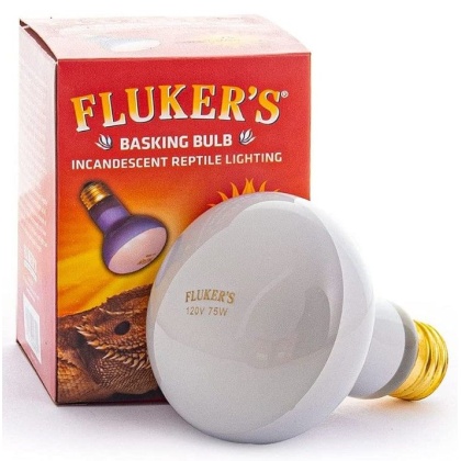 Flukers Incandescent Basking Bulb - 75 Watt