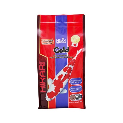 Hikari Gold Color Enhancing Koi Food - Medium Pellet - 4.4 lbs