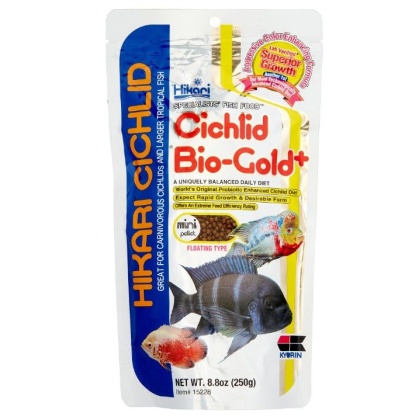Hikari Cichlid Bio-Gold + (Mini Pellet) - 8 oz
