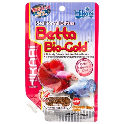 Hikari Bio-Gold Betta Food - .7 oz - 19 Grams