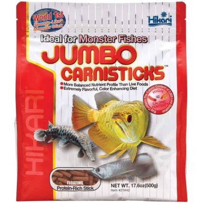 Hikari Jumbo CarniSticks - 17.6 oz