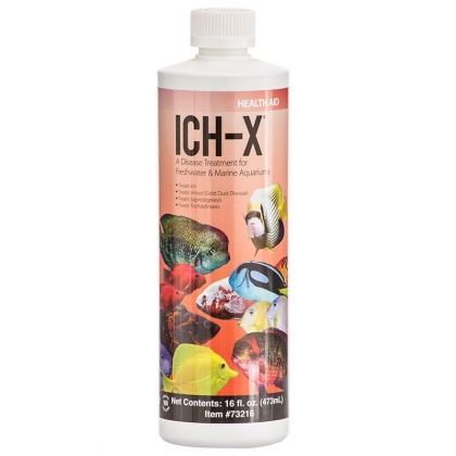Hikari Ich-X Disease Treatment - 16 oz - (Treats 960 Gallons)