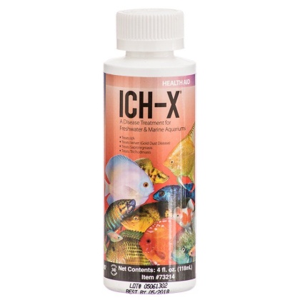 Hikari Ich-X Disease Treatment - 4 oz - (Treats 240 Gallons)