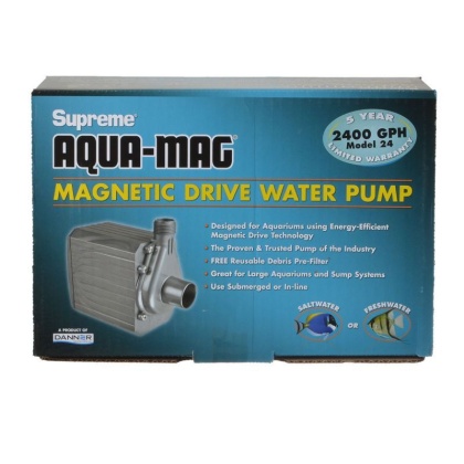 Supreme Aqua-Mag Magnetic Drive Water Pump - Aqua-Mag 24 Pump (2,400 GPH)