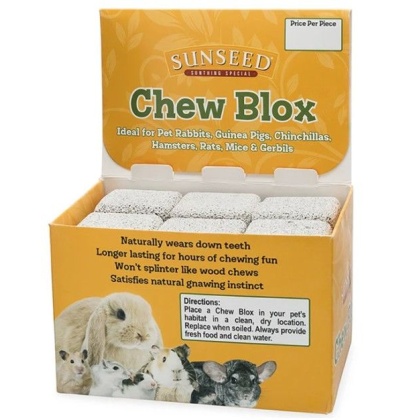 Sunseed Chew Blox for Small Animals - 12 count