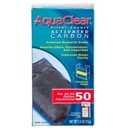 Aquaclear Activated Carbon Filter Inserts - For Aquaclear 50 Power Filter