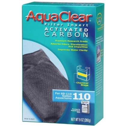 Aquaclear Activated Carbon Filter Inserts - For Aquaclear 110 Power Filter