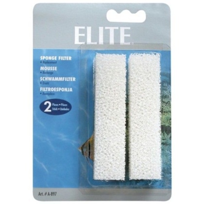 Elite Sponge Filter Replacement Foam - 2 count