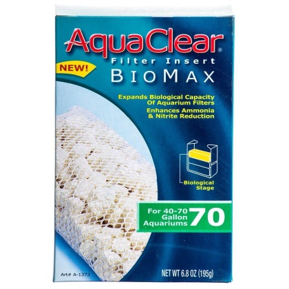 Aquaclear Bio Max Filter Insert - Bio Max 70 (Fits AquaClear 70 & 300)