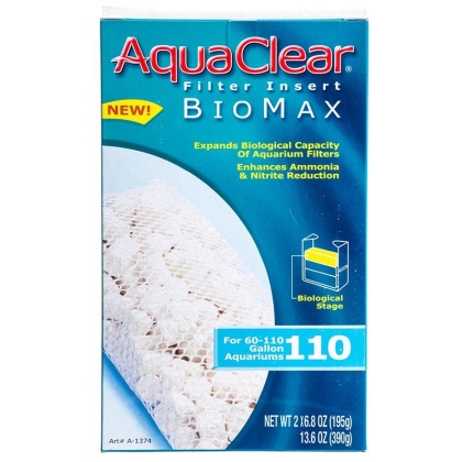 Aquaclear Bio Max Filter Insert - Bio Max 110 (Fits AquaClear 110 & 500)