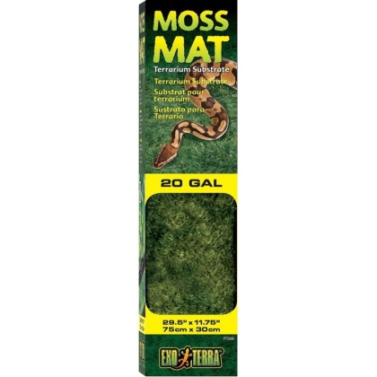 Exo-Terra Moss Mat Terrarium Substrate - 20 Gallon Long - (29.5\