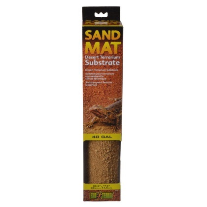 Exo-Terra Sand Mat Desert Terrarium Substrate - 40 Gallon - (35.5\