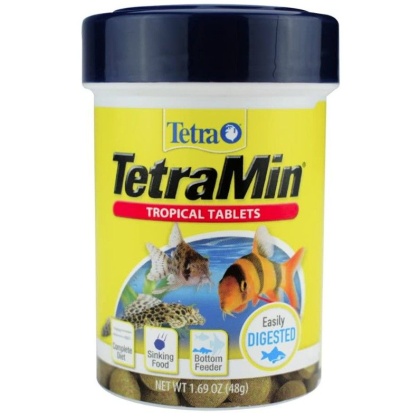 Tetra Tetramin Tropical Tablets Fish Food - 1.69 oz (160 Tablets)