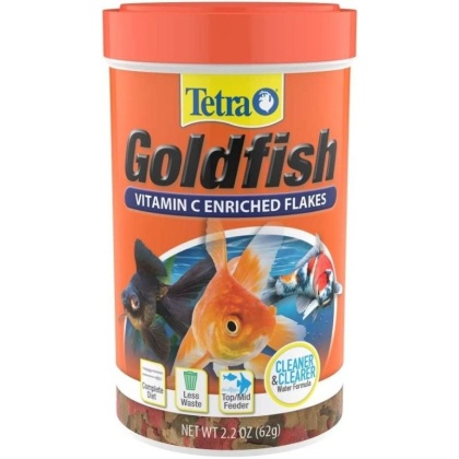 Tetra Goldfish Vitamin C Enriched Flakes - 2.2 oz