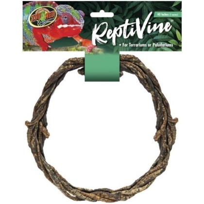 Zoo Med ReptiVine Flexible Hanging Vine for Reptiles - 40\