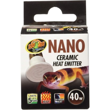 Zoo Med Nano Ceramic Heat Emitter - 40 Watt