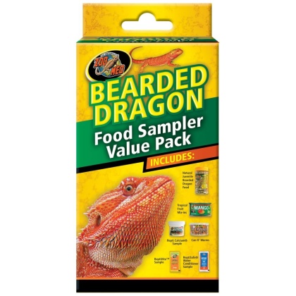 Zoo Med Bearded Dragon Foods Sampler Value Pack - 1 count