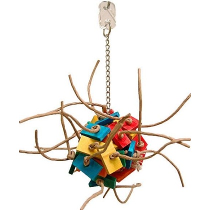 Zoo-Max Fire Ball Bird Toy - Small 12\
