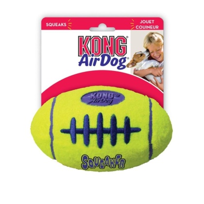 Kong Air Kong Squeakers Football - Large - 6.75\