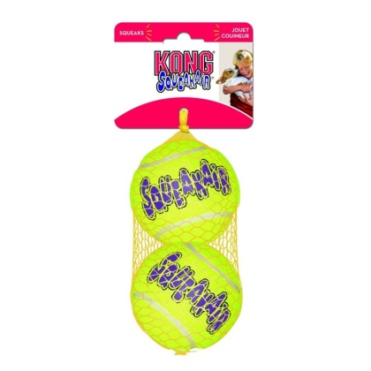 Kong Air Kong Squeakers Tennis Balls - Large 2 count