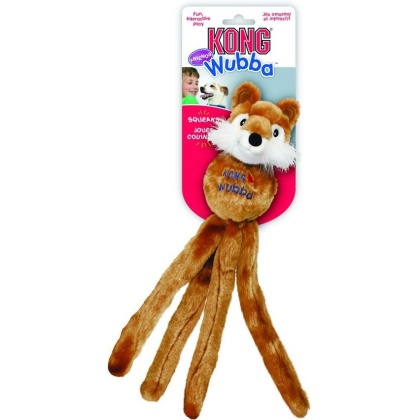 Kong Wubba Plush Friends Dog Toy - Small