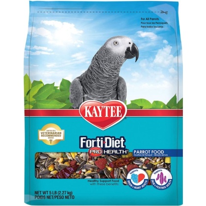 Kaytee Forti-Diet Pro Health Parrot Food - 5 lbs
