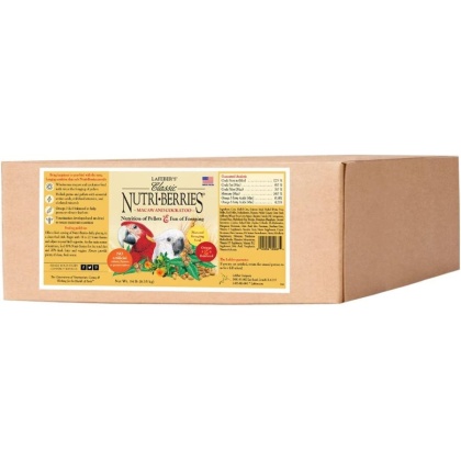 Lafeber Classic Nutri-Berries Macaw and Cockatoo Food - 14 lb