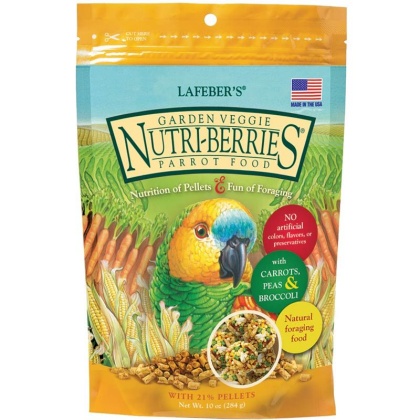 Lafeber Garden Veggie Nutri-Berries Parrot Food - 10 oz