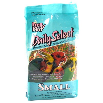 Pretty Bird Daily Select Premium Bird Food - Small (2 lbs)