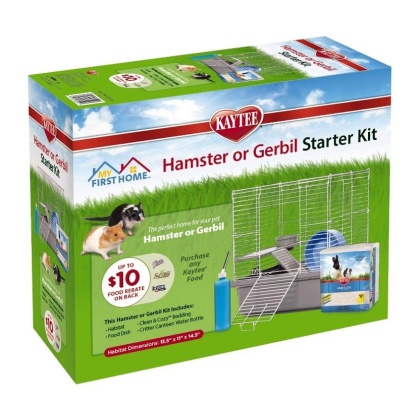 Kaytee My First Home Hamster and Gerbil Starter Kit - 1 count