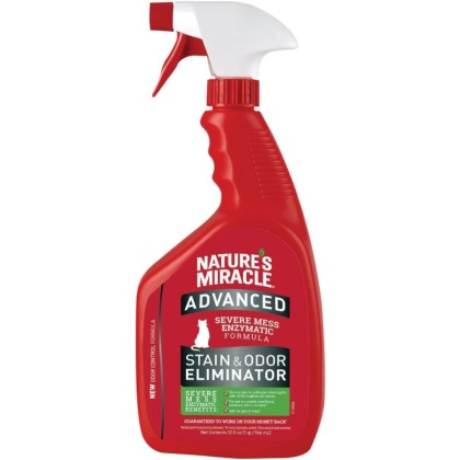 Nature\'s Miracle Just for Cats Advanced Stain & Odor Remover - 32 oz