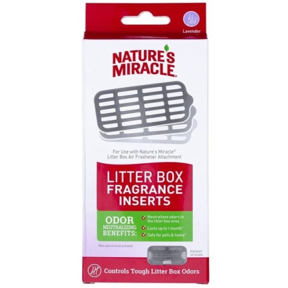 Natures Miracle Litter Box Fragrance Inserts - 3 count