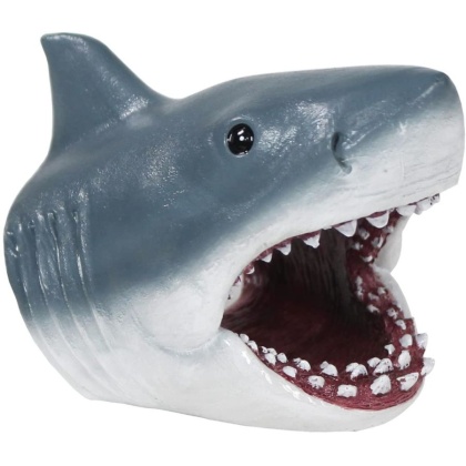 Penn Plax Jaws Open Mouth Swim Through Aquarium Ornament - 1 count