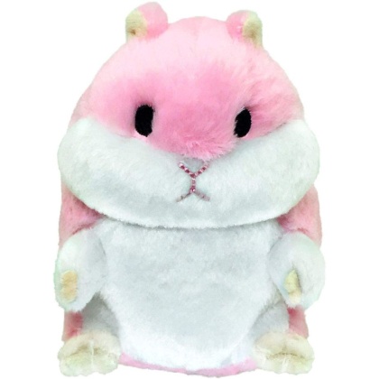Petsport Tiny Tots Fat Hamster Plush Dog Toy Pink - 1 count