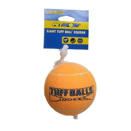 Petsport USA Tuff Ball Squeak Dog Toy - Giant - 1 Pack - (4\