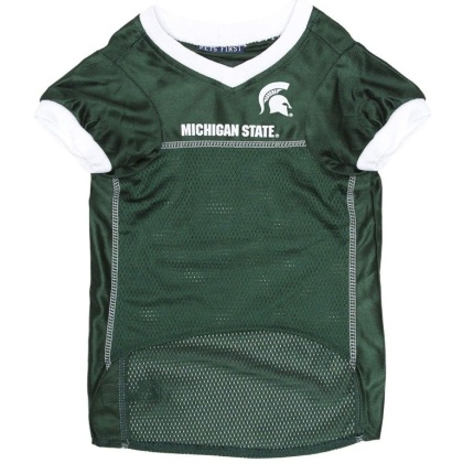 Pets First Michigan State Mesh Jersey for Dogs - X-Large