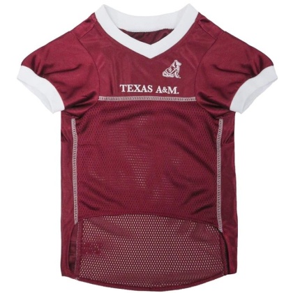 Pets First Texas A & M Mesh Jersey for Dogs - X-Large