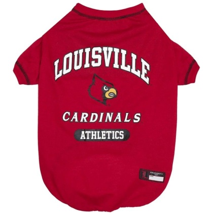 Pets First Louisville Tee Shirt for Dogs and Cats - X-Large