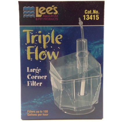 Lees Triple Flow Corner Filter - Large - 4\