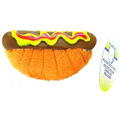 Li'l Pals Plush Hot Dog Dog Toy - Hot Dog Dog Toy