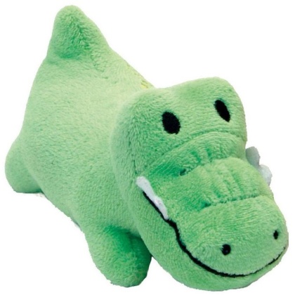 Li'l Pals Ultra Soft Plush Gator Squeaker Toy - 1 count (4.5